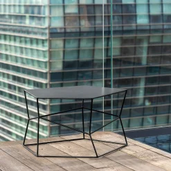 Tavolino medio in ferro colore liquirizia*Sesia&Co. Hot