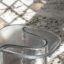 Tavolino Melt Basso in vetro di nendo*WonderGlass Hot