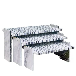 Tavolino modulare Trittico-San di Gwenael Nicolas*Budri