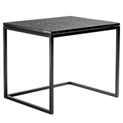 Tavolino nero Esopo di Antonio Saporito*V.L. Lavorazioni In Ferro