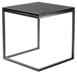 Tavolino nero Esopo di Antonio Saporito*V.L. Lavorazioni In Ferro Hot