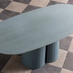 Tavolino ovale Fusto Ultramarine II*Forma & Cemento New