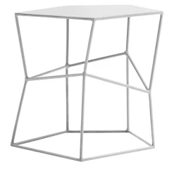 Tavolino piccolo in ferro colore latte*Sesia&Co. Best