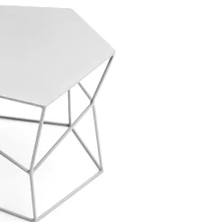 Tavolino piccolo in ferro colore latte*Sesia&Co. Best