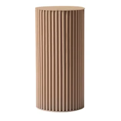 Tavolino Rotondo In Alluminio Corkcrete Tortora #3*Opinion Ciatti Online