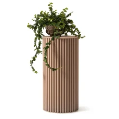 Tavolino Rotondo In Alluminio Corkcrete Tortora #3*Opinion Ciatti Online