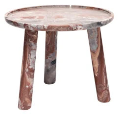 Tavolino rotondo in pietra 50 di Ludovica e Roberto Palomba*Exteta Outlet