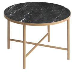 Tavolino rotondo Panarea Black Marquinia*La Sartoria del Marmo by Lombardi Marmi Clearance