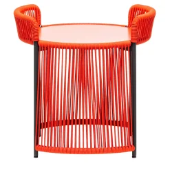 Tavolino rotondo rosso Altana di Antonio De Marco*Chairs & More New