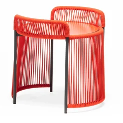Tavolino rotondo rosso Altana di Antonio De Marco*Chairs & More New