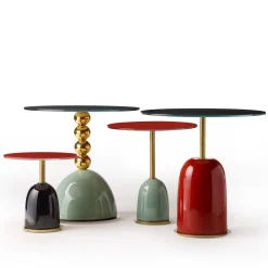 Tavolino rotondo verde Pins*Marioni Outlet