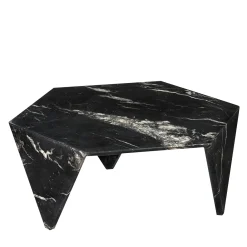 Tavolino Ruche in marmo nero Marquina*VGnewtrend Online