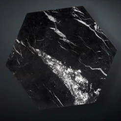 Tavolino Ruche in marmo nero Marquina*VGnewtrend Online