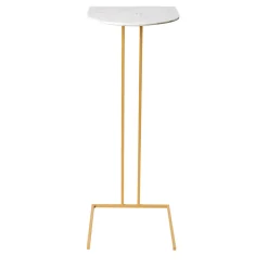 Tavolino Shedir Astrid in marmo bianco*Splot Design Hot