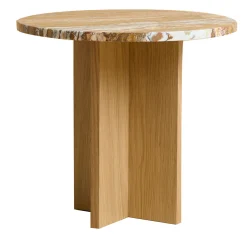 Tavolino Sherman Travertino e Durmast*Lebanto Online