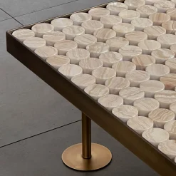 Tavolino Sofia Onice Tigrato*mg12 by Monica Geronimi Online