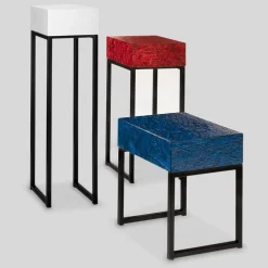 Tavolino Spring Mini Console Bianco di Fabrizio Contaldo*Arkof