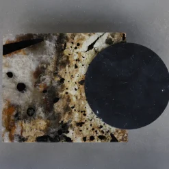 Tavolino SST032 in marmo Patagonia*Stone Stackers