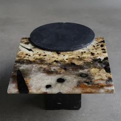Tavolino SST032 in marmo Patagonia*Stone Stackers