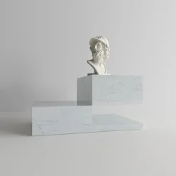 Tavolino stabile di Carrara*Dimarmo