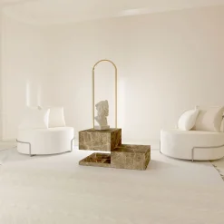 Tavolino stabile Visone*Dimarmo Outlet