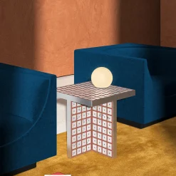 Tavolino Standard Geometries Calacatta di David/Nicolas*Del Savio 1910 New