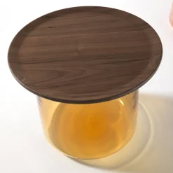 Tavolino Tea ambra/noce*Durame Hot
