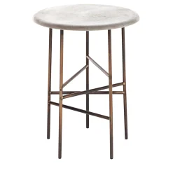 Tavolino 10th Star White 40 di Massimo Castagna*Exteta New