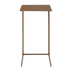 Tavolino Thabit in acciaio marrone*Splot Design Outlet