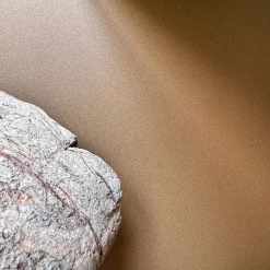 Tavolino Thabit in acciaio marrone*Splot Design Outlet