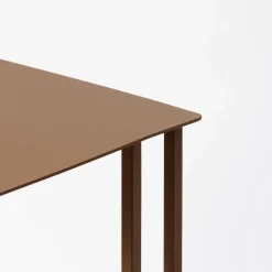 Tavolino Thabit in acciaio marrone*Splot Design Outlet