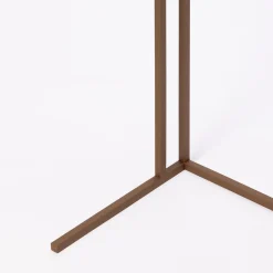 Tavolino Thabit in acciaio marrone*Splot Design Outlet