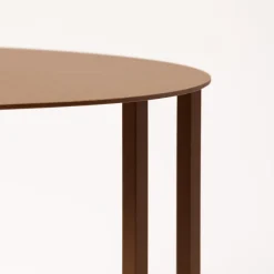 Tavolino Thabit rotondo in acciaio marrone*Splot Design Sale