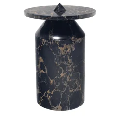 Tavolino Totem Black Portoro di Karen Chekerdjian*MMairo Hot