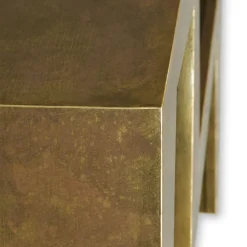 Tavolino Zago in Legno e Bronzo Brunito*Cupioli Online