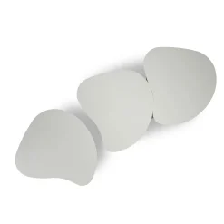 Tavolo Alto North Light Bianco in metallo di Vladislav Tolochko*Adrenalina Sale