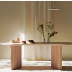 Tavolo Basalto in frassino naturale*Dale Italia Discount