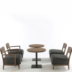 Tavolo Bistro Rotondo Piccolo Pebbles di Terry Dwan*Riva 1920 Outlet