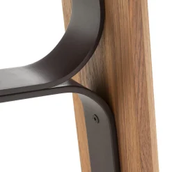 Tavolo Bridge Patagonia effetto marmo e noce canaletto*Morica Design Outlet