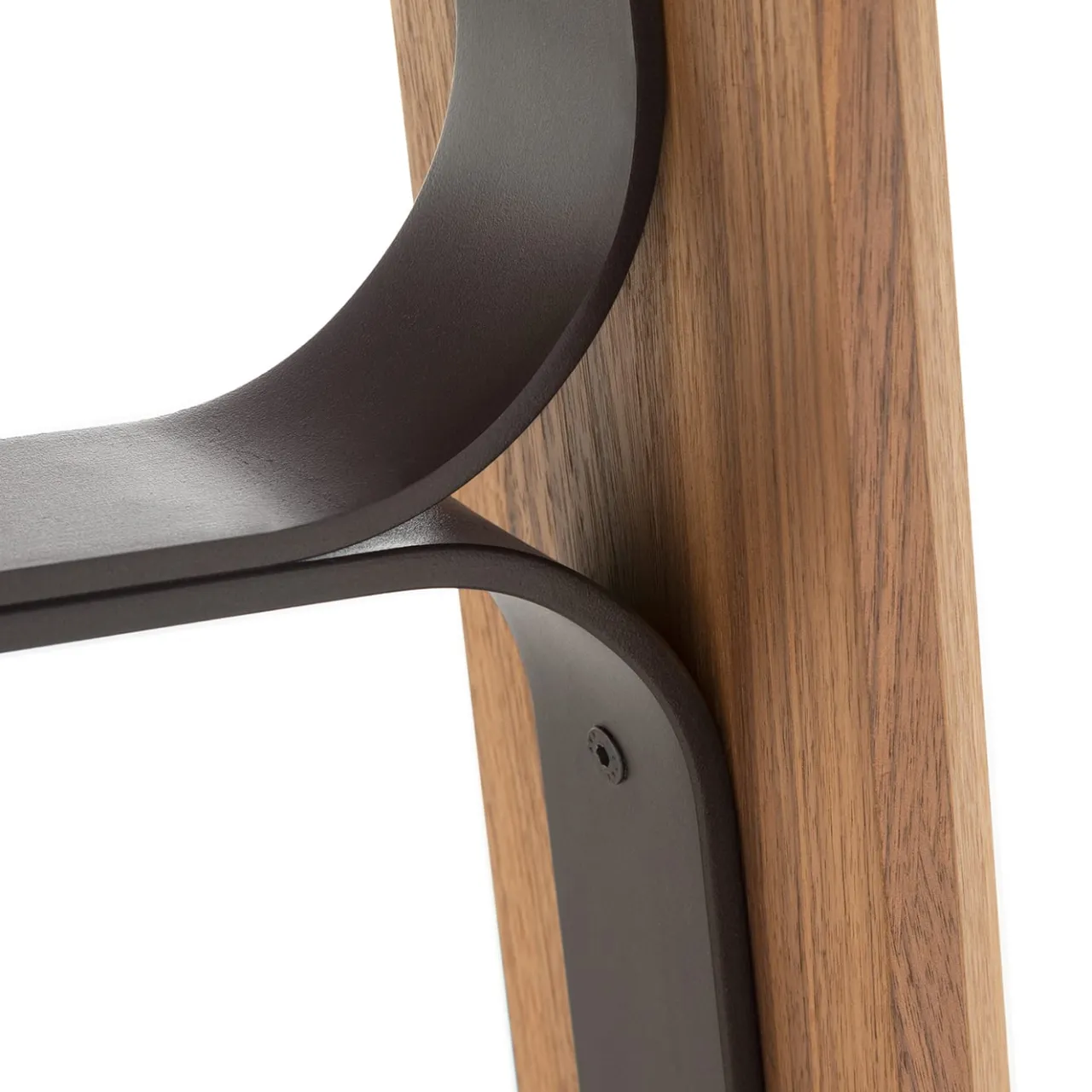 Tavolo Bridge Patagonia effetto marmo e noce canaletto*Morica Design Outlet