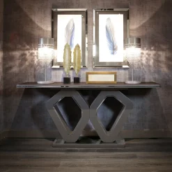 Tavolo console grigio Hanami Urban Chic*ReDéco Clearance