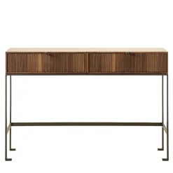 Tavolo consolle in legno di noce Melody Canaletto*Durame