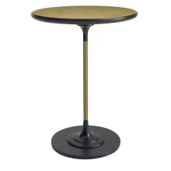 Tavolo da bistrot con piano in ottone*A.R. Arredamenti Best