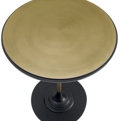 Tavolo da bistrot con piano in ottone*A.R. Arredamenti Best