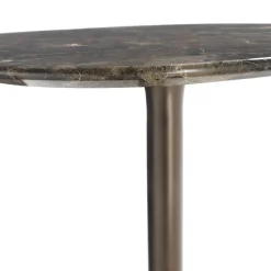 Tavolo da Bistrot Rendez-Vous in Marmo Marrone*Enrico Pellizzoni Clearance