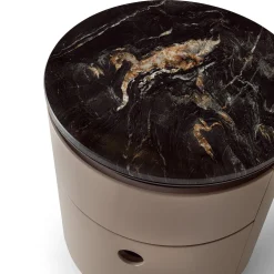 Tavolo da notte Loop con piano in marmo*ReDéco Best