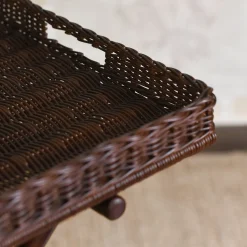 Tavolo da Portata Grande Gueridon in Vimini*Molto Collectibles New