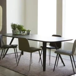 Tavolo da pranzo Aky Met Nero*TrabA' Clearance