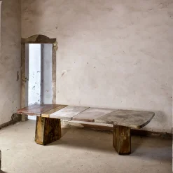 Tavolo da pranzo Big Tessella della collezione Bisanzio*ROU Materiaal Hot