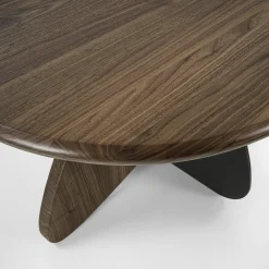 Tavolo da pranzo Cross in noce massello e ferro*Riva 1920 Outlet